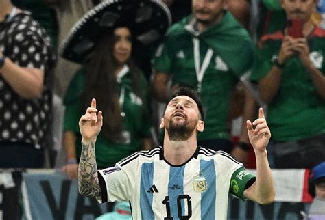 Rekor Fantastis Lionel Messi Man Of The Match Argentina Vs Meksiko