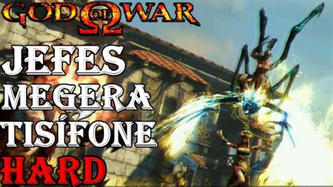 Kratos VS Megera Tisífone God of War Jefe Boss Difícil Hard Completo