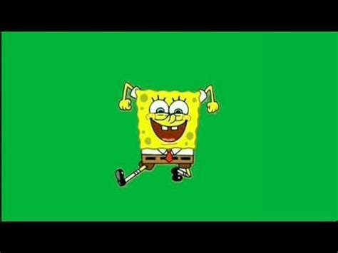 Spongebob Dancing Green Screen YouTube Dança Bob esponja Bob