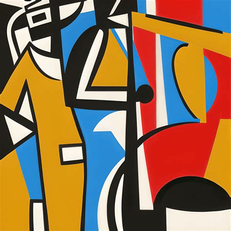 Jazz and Blues Abstract Art · Creative Fabrica