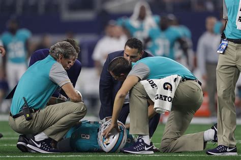 Matt Moore concussed; Ryan Tannehill: ‘Not going to call it dirty ...