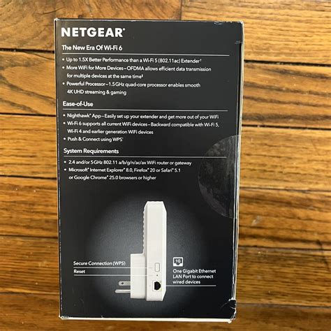 Netgear Ax Stream Wifi Mesh Extender New Ebay