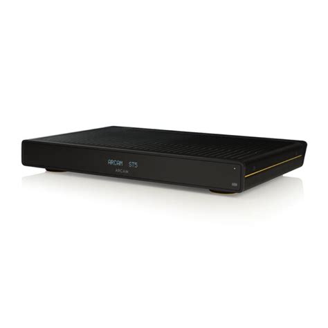 Arcam Radia St High Resolution Streamer Unilet Sound Vision