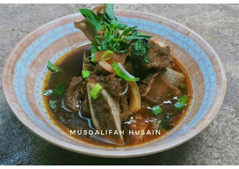 Resep Pindang Tulang Iga Sapi Khas Palembang Oleh Musdalifah Husain