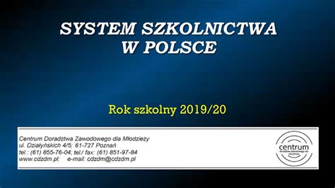 System Szkolnictwa W Polsce Ppt Pobierz