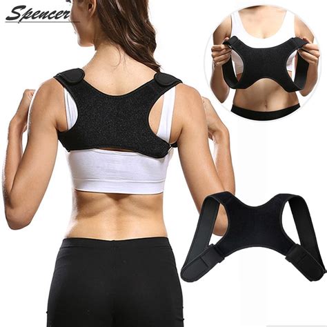 Spencer Men Women Adjustable Therapy Back Posture Corrector Effective