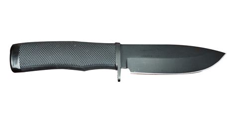 Black Fixed Blade Knife (10cm Blade) | South African Military Surplus