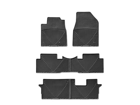 2013 Honda Pilot All-Weather Car Mats - Flexible Rubber Floor Mats ...