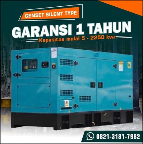 Jual Genset Isuzu Foton 30 Kva 50 Kva Murah Genset 30 Kva Jual