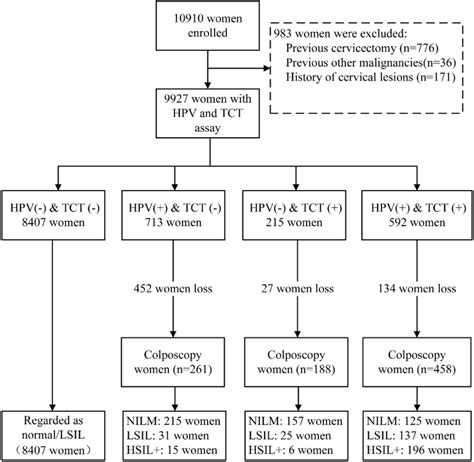 Flowchart Of The Study Abbreviations Hpv High Risk Human