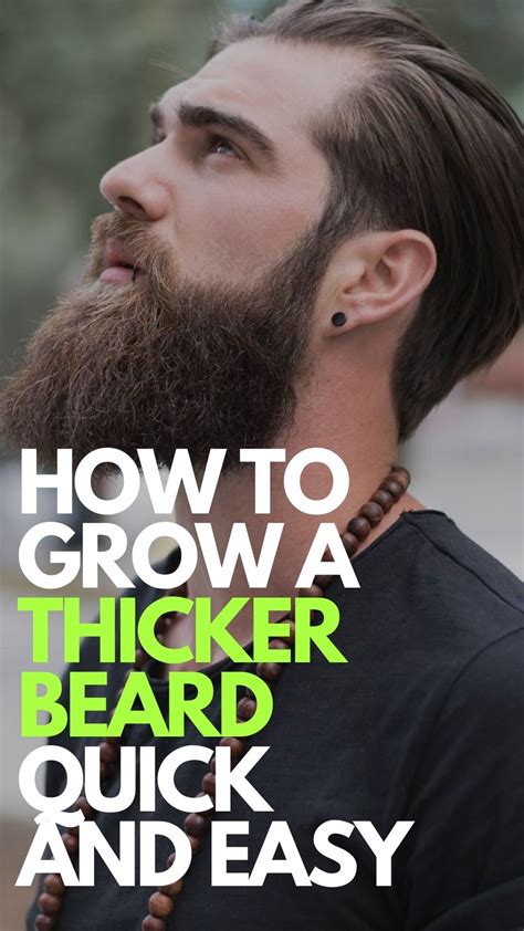 Growing A Thicker Beard Is Easy And Faster Now Thick Beard Grow A