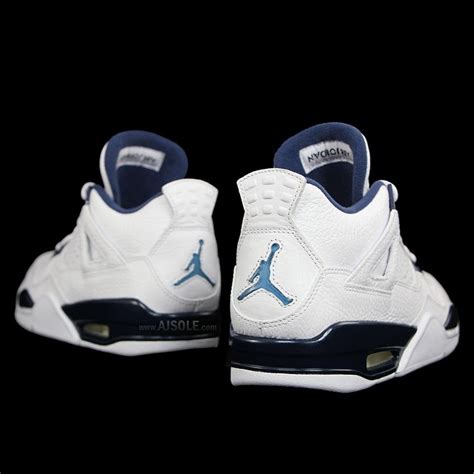 An Early Look At The Remastered Air Jordan 4 Retro Columbia Sole