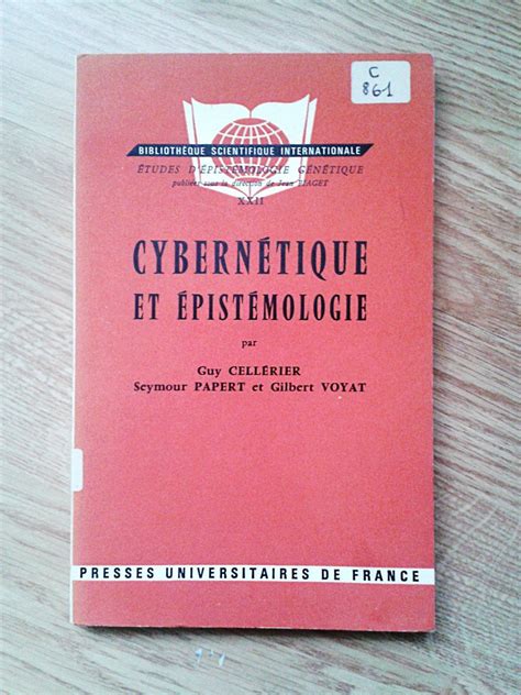 Amazon Fr Cybern Tique Et Pist Mologie Dans La S Rie Etudes D