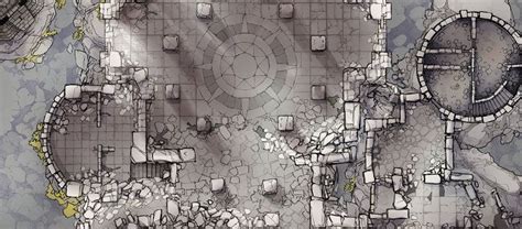 The Forgotten Monastery Interior Battle Map Artofit