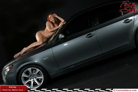 Nude Redhead W BMW Fast Sexy