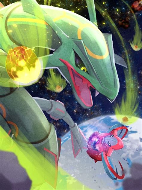 Pokémon The Movie Destiny Deoxys Mobile Wallpaper By Umi Inana