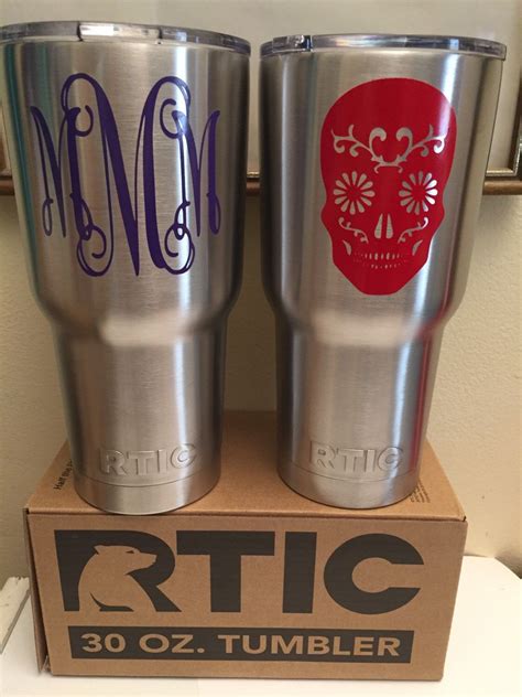 Superfast Rtic Monogrammed Tumbler 30 Oz Monogram Tumbler Tumbler Rtic