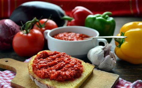 Ajvar Red Pepper Spread Kitchen Nostalgia