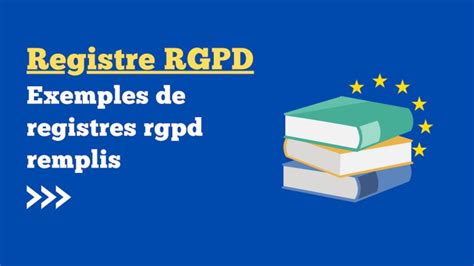 Exemple De Registre Rgpd Rempli