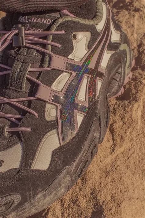 Pleasures x ASICS Gel-Nandi OG 1201A125-100 | Nice Kicks