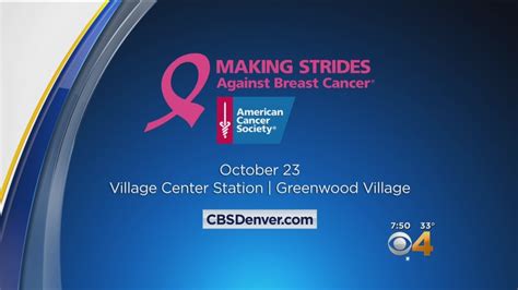 American Cancer Society Prepares For Making Strides Against Breast Cancer Walk Youtube