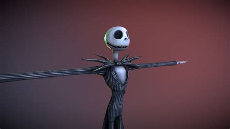 Jack Skellington Pbr Retexture Test 3d Model By An Arzour Anarzour