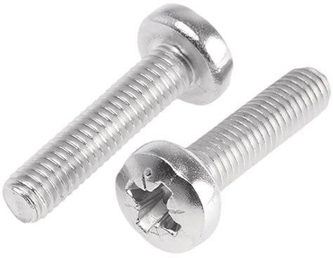 Rs Pro Pozidriv Pan A Stainless Steel Machine Screw Din