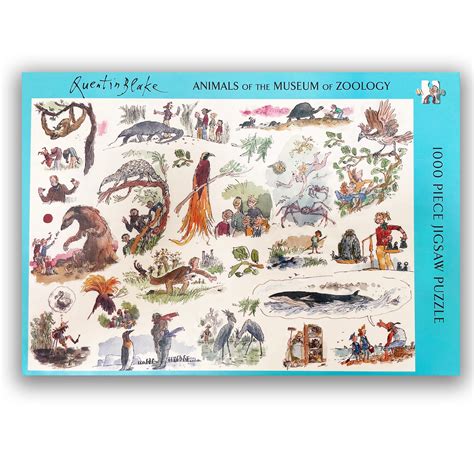 Animals of the Zoology Museum - 1000 piece jigsaw puzzle – Curating