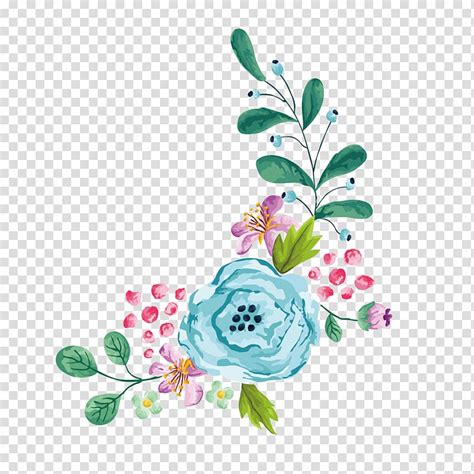 teal flower border clipart png 10 free Cliparts | Download images on ...