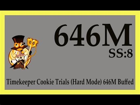 CROB Timekeeper Cookie Trials Hard Mode 646M Buffed Jinx Lol