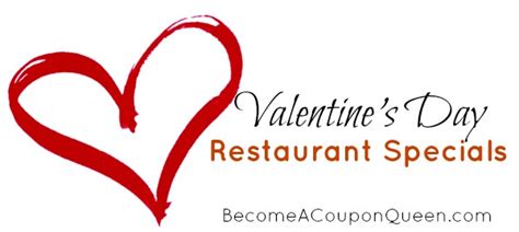 Valentine's Day Restaurant Specials