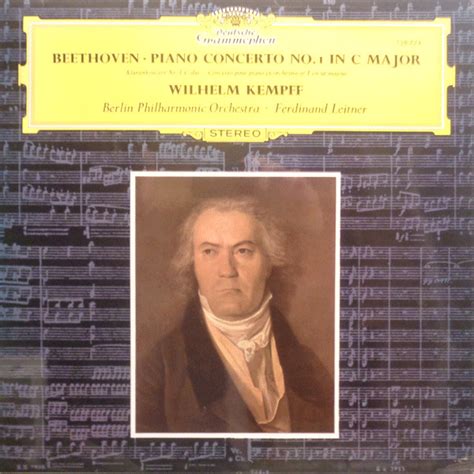 Beethoven Wilhelm Kempff Berlin Philharmonic Orchestra Ferdinand