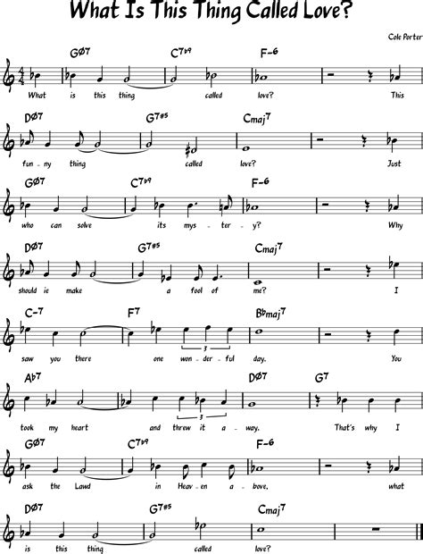Freed Jazz What Is This Thing Called Love