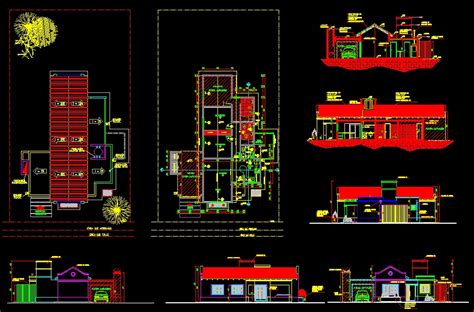 Modern villa plan dwg, villa plan dwg free download, Villa dwg - Cadbull