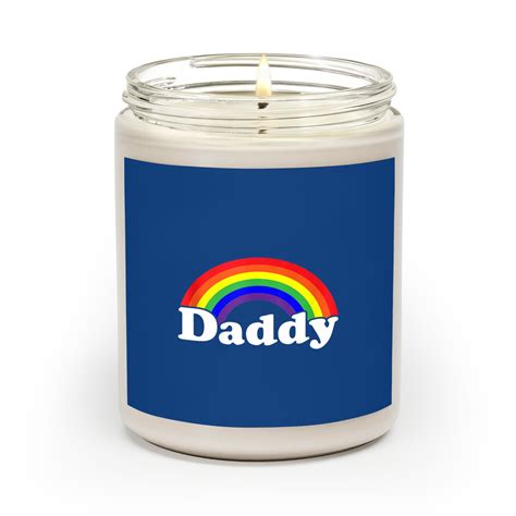 Damn Daddy Gay Pride Parade Daddy Masc Man LGBTQ Dad Scented Candles