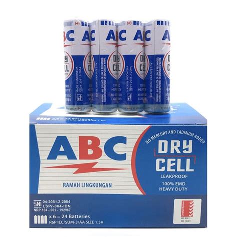 Jual Batu Baterai Abc Biru Aa Aaa Batre Battery Dry Cell V A A