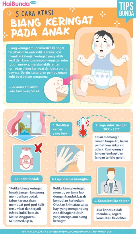 cara mengobati biang keringat pada anak 2 tahun