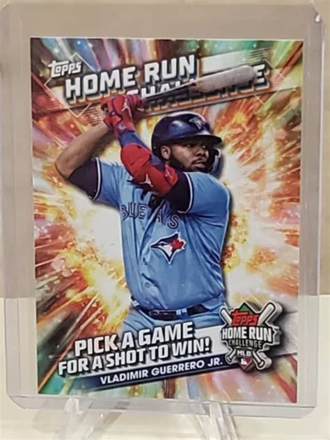 2024 TOPPS SERIES 1 Vladimir Guerrero Jr Home Run Challenge EUR 0