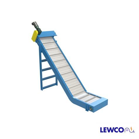 Shbl Steel Hinged Belt Conveyor L Shape Lewco Conveyors