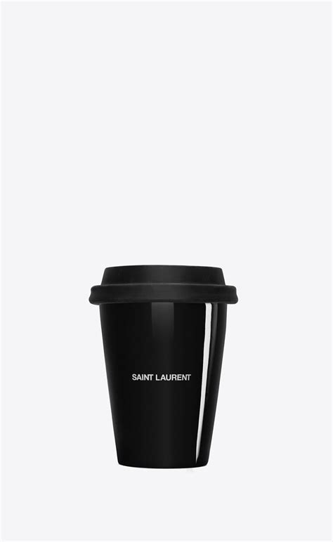 Small Coffee Mug In Ceramic Saint Laurent