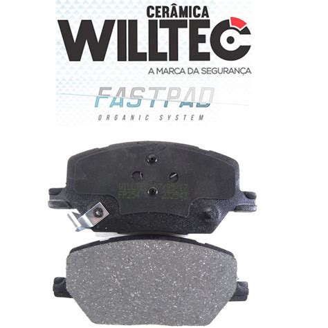 Pastilha Freio Dianteira Cer Mica Compass Renegade Toro Willtec