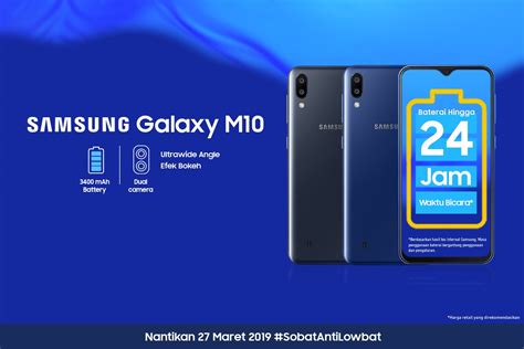 Spesifikasi Dan Harga Samsung Galaxy M Smartphone Anti Lowbat