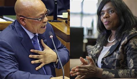 Mkhwebane Lays Criminal Charges Against Thuli Madonsela Under Zuma