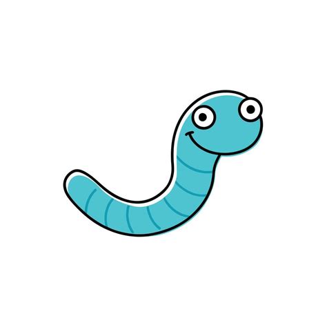 Antarctic Scale Worm swims icon illustration 46539728 Vector Art at ...