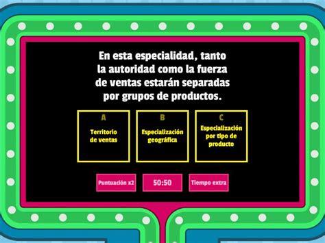 FUERZA DE VENTAS Gameshow Quiz