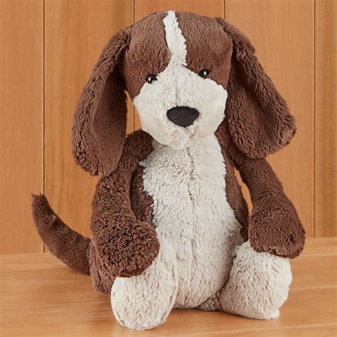 Jellycat Stuffed Animal Plush Toy Bashful Fudge Puppy To The Nines