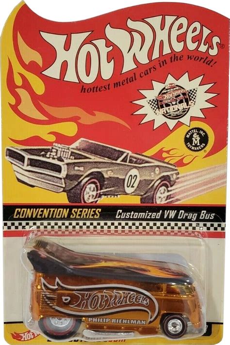 Customized VW Drag Bus Philip Riehlman 10th Anniversary Convention Series 2002 Hot Wheels