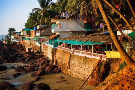 View Of Arambol Beach In The Evening Goa India Stock Image Image Of Holiday Arambol 113421669