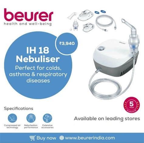 Beurer IH 18 Nebulizer For Nebulization Size Compact At Rs 1500