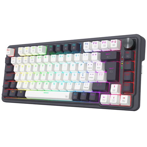 Teclado Gamer Mec Nico Redragon Ucal Pro Rgb Wireless Bluetooth